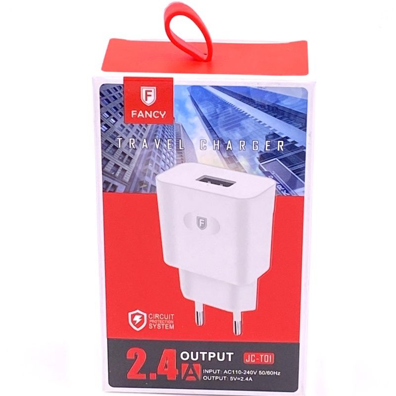 Carregador de Parede Fancy - JC-T01 Usb Universal