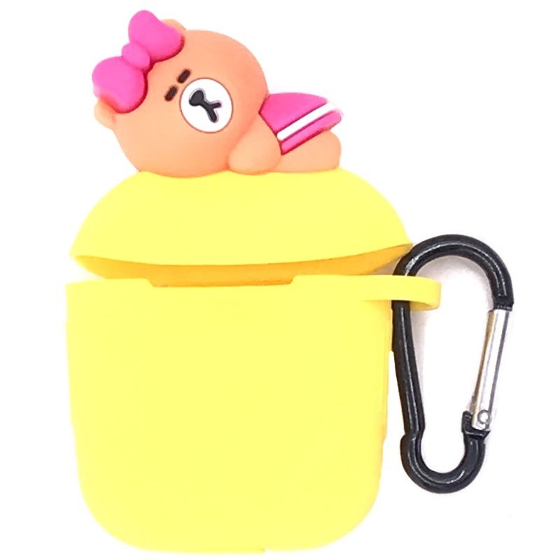 Case para Airpods Amarelo - Rilakkuma 