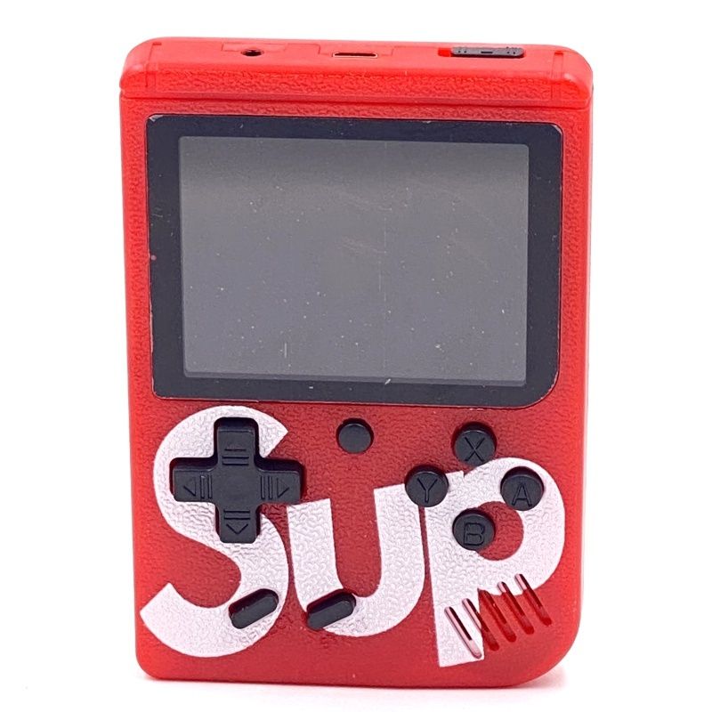 Console Mini Game Sup Game Box 3 LED Plus 400IN1 Vermelho