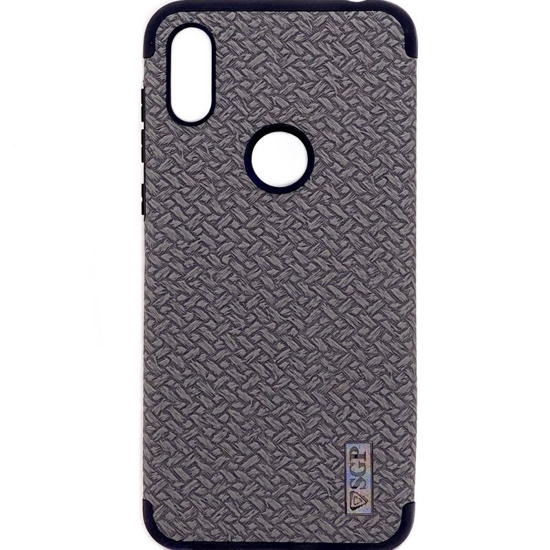 Capa SGP Borracha Tecido para Motorola Moto One - Cinza
