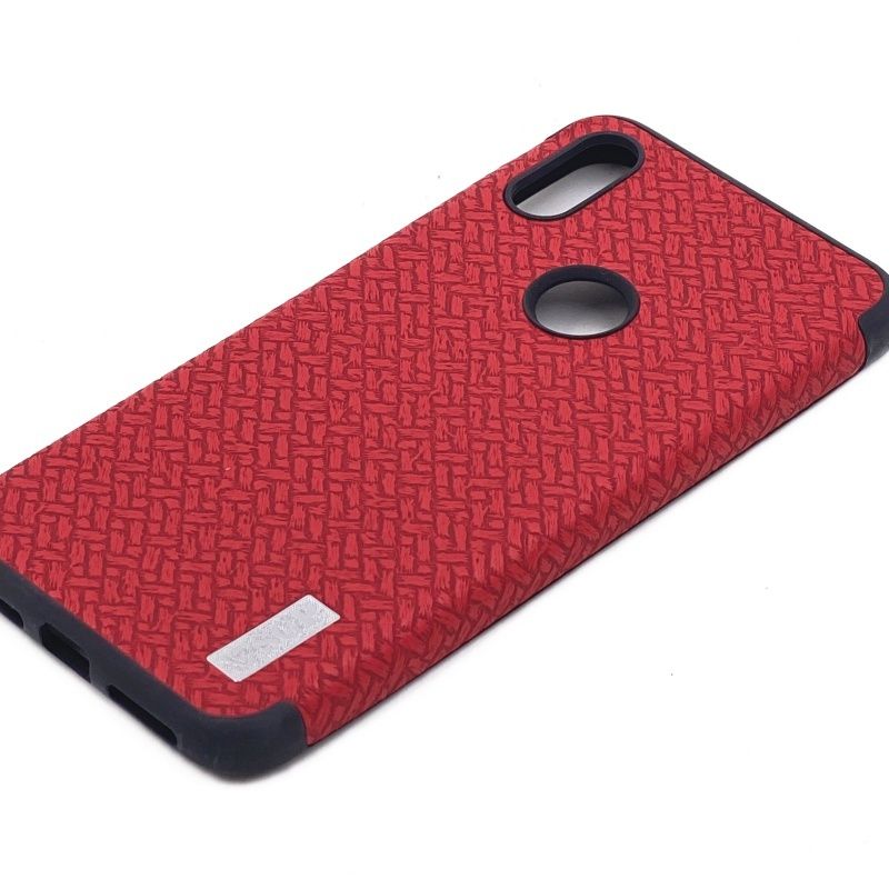 Capa SGP Borracha Tecido para Motorola Moto One - Vermelho