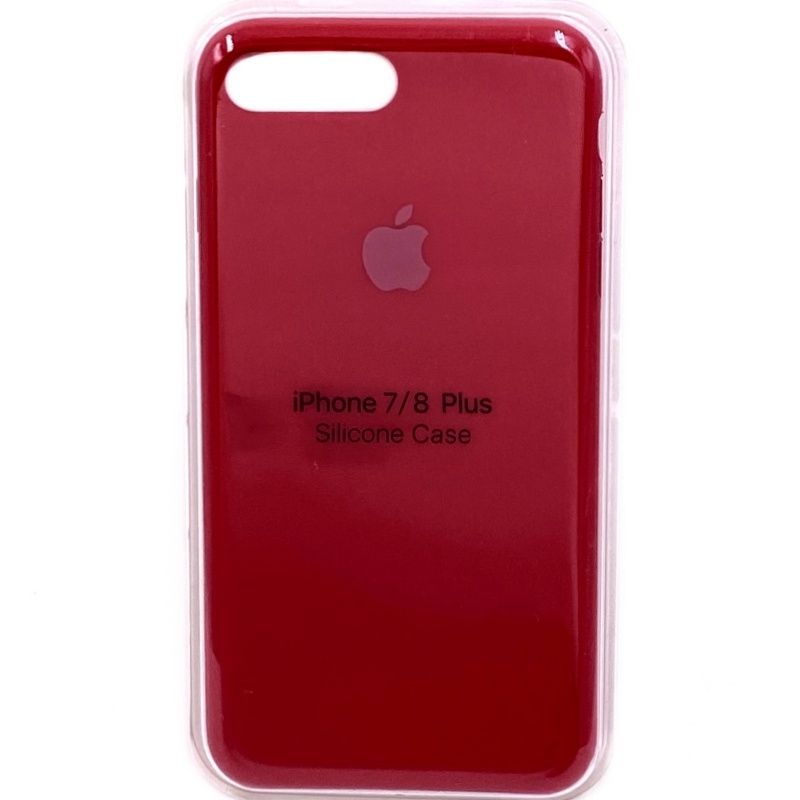 Capa Autêntica Zoom para IPhone 7 Plus/8 Plus - Vermelho Carmesim