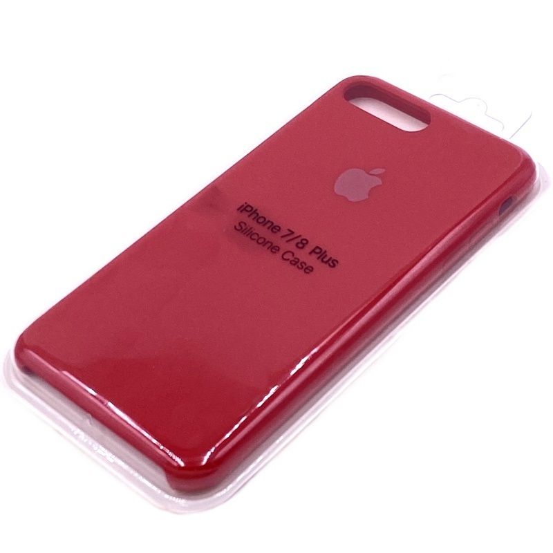 Capa Autêntica Zoom para IPhone 7 Plus/8 Plus - Vermelho Carmesim