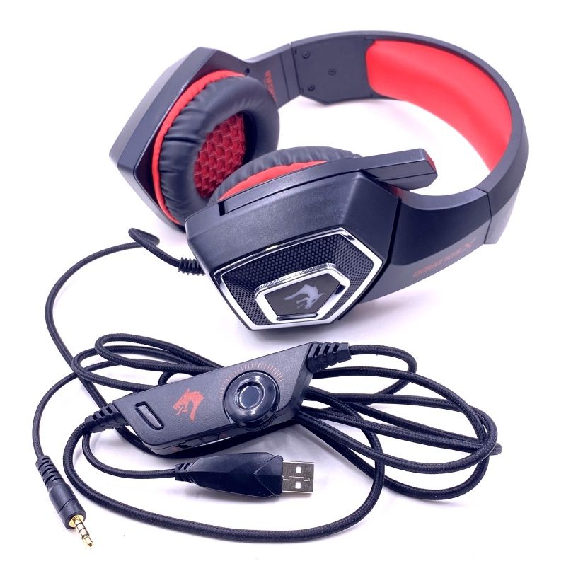 Fone de Ouvido - Headphone Gamer Infokit GH-X2000 - Vermelho c/ Preto