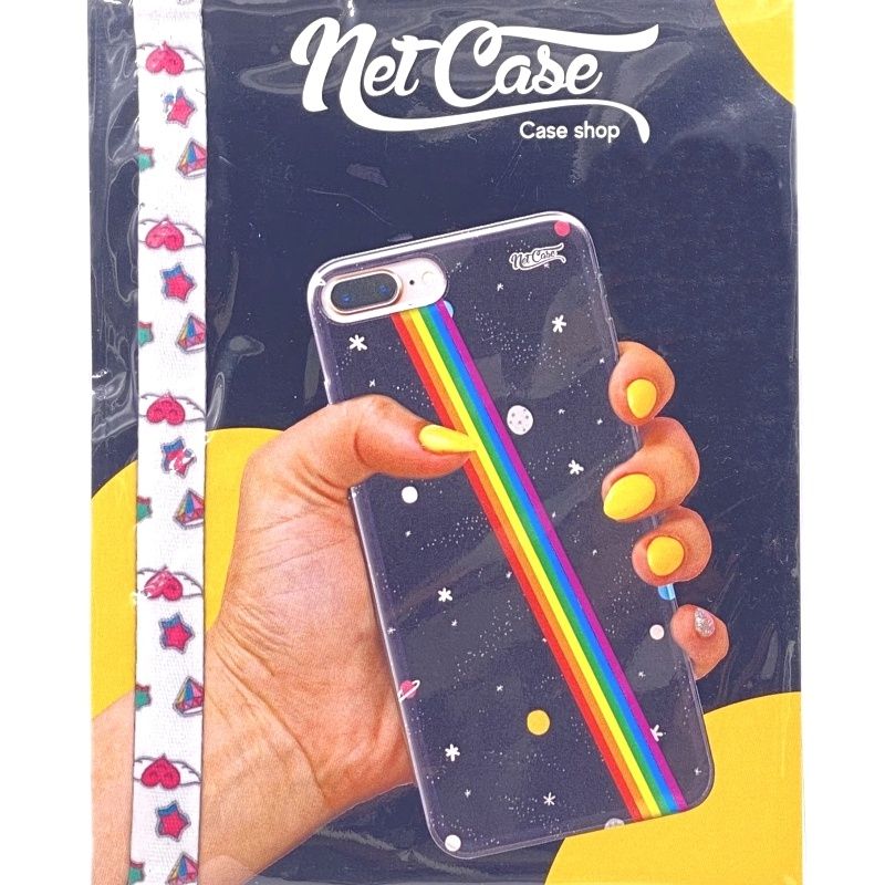 Tira Salva Celular Netcase - Hearts, Diamonds & Stars