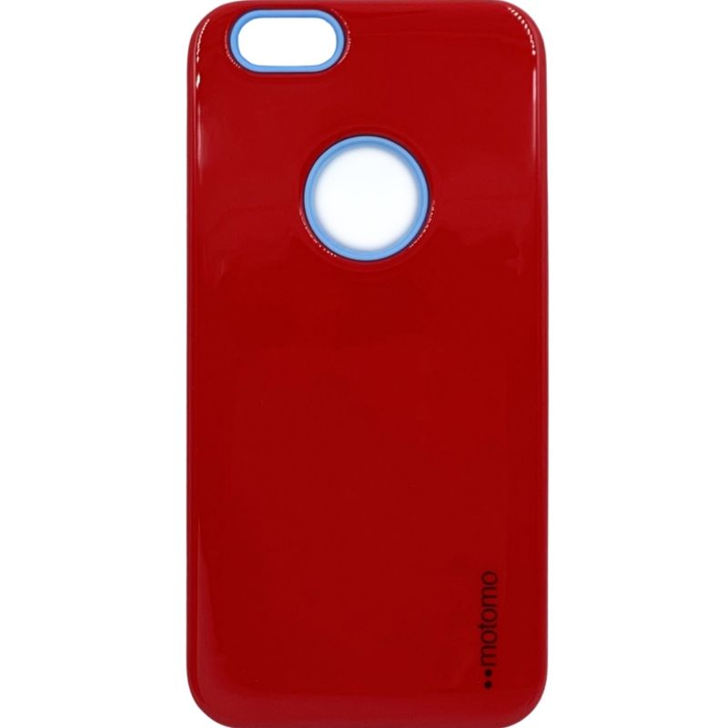 Capa Anti Choque Motomo Color - Vermelho c/ Azul