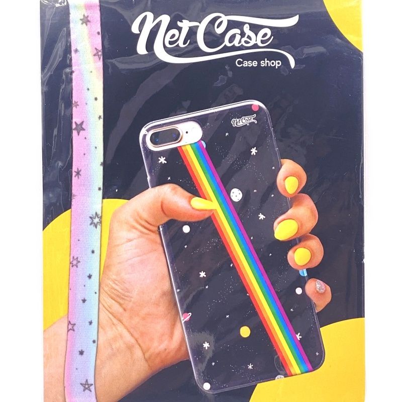 Tira Salva Celular Netcase - Tie Dye Stars