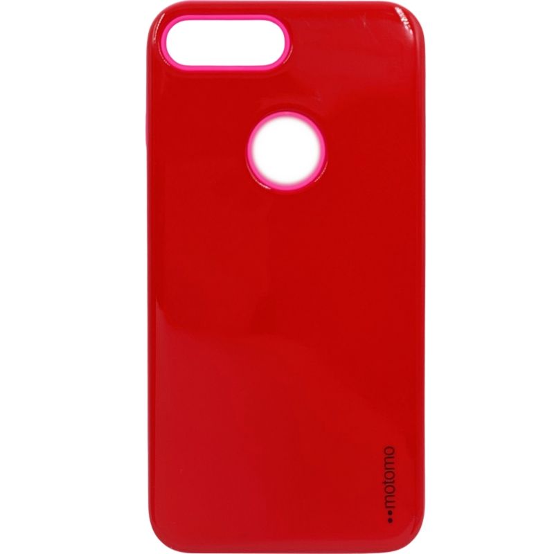 Capa Anti Choque Motomo Color - Vermelho c/ Pink