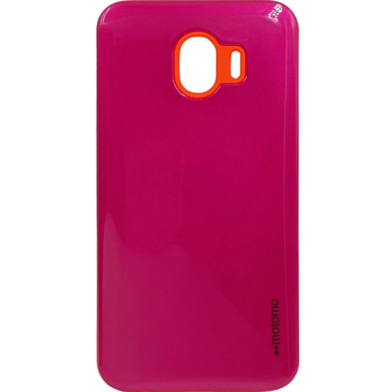 Capa Anti Choque Motomo Color - Magenta c/ Laranja