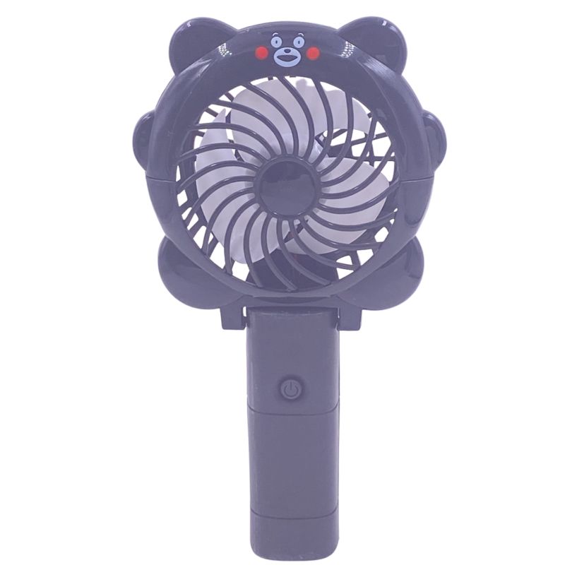 Mini Ventilador de Mesa Cute Cartoon - Preto