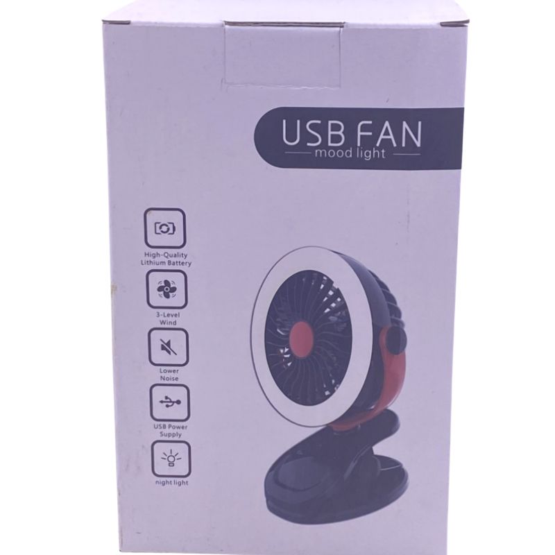 Mini Ventilador de Mesa S3126 - Azul