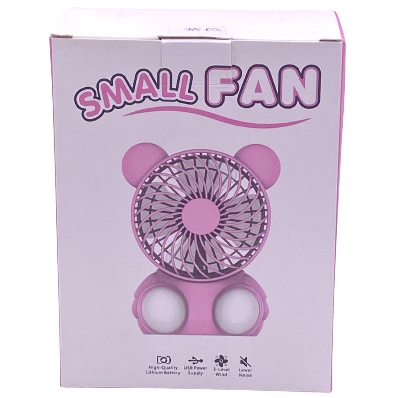Mini Ventilador de Mesa S358 - Lilás