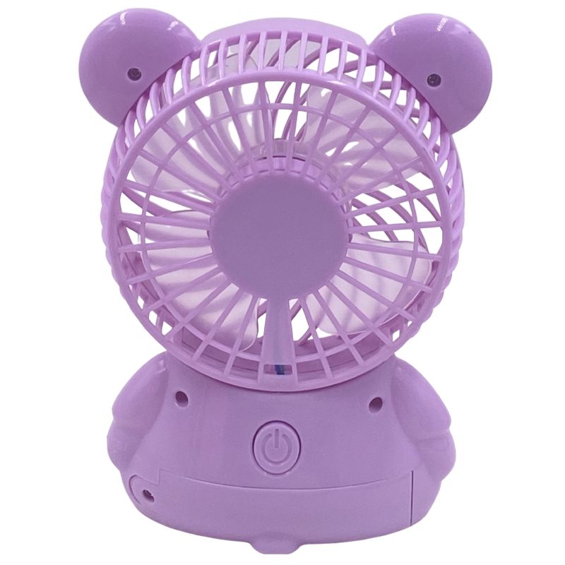 Mini Ventilador de Mesa S358 - Lilás
