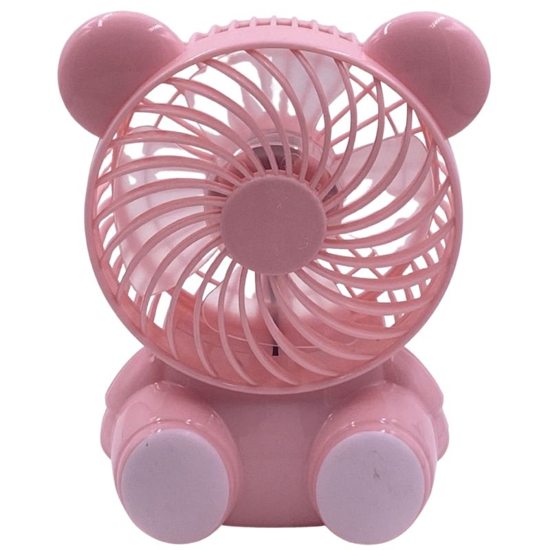 Mini Ventilador de Mesa S358 - Rosa