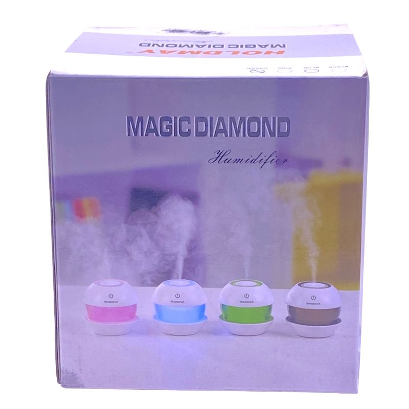 Umidificador e Aromatizador Usb Led - Magic Diamond Jiaxi - Azul