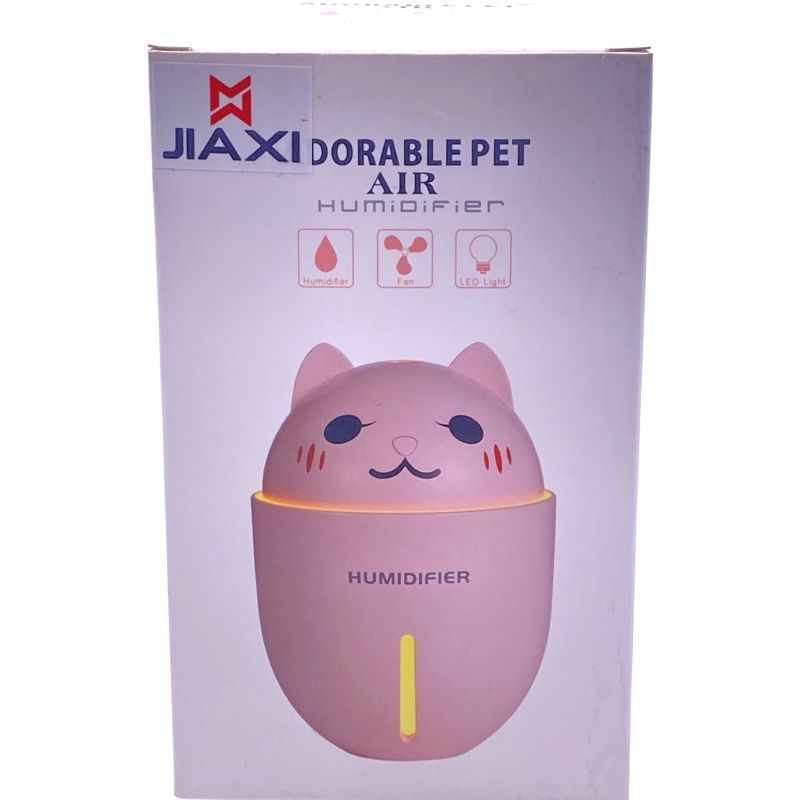Umidificador e Aromatizador Usb Led/Ventilador - Adorable Pet Air Jiaxi - Branco