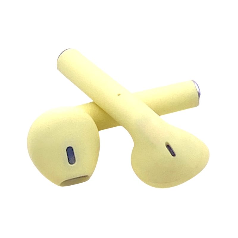 Fone de Ouvido Stereo sem Fio Bluetooth InPods 12 - Amarelo