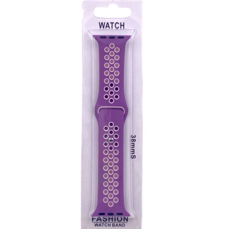 Pulseira Furo para Apple Watch 38mmS - Roxo/Rosa