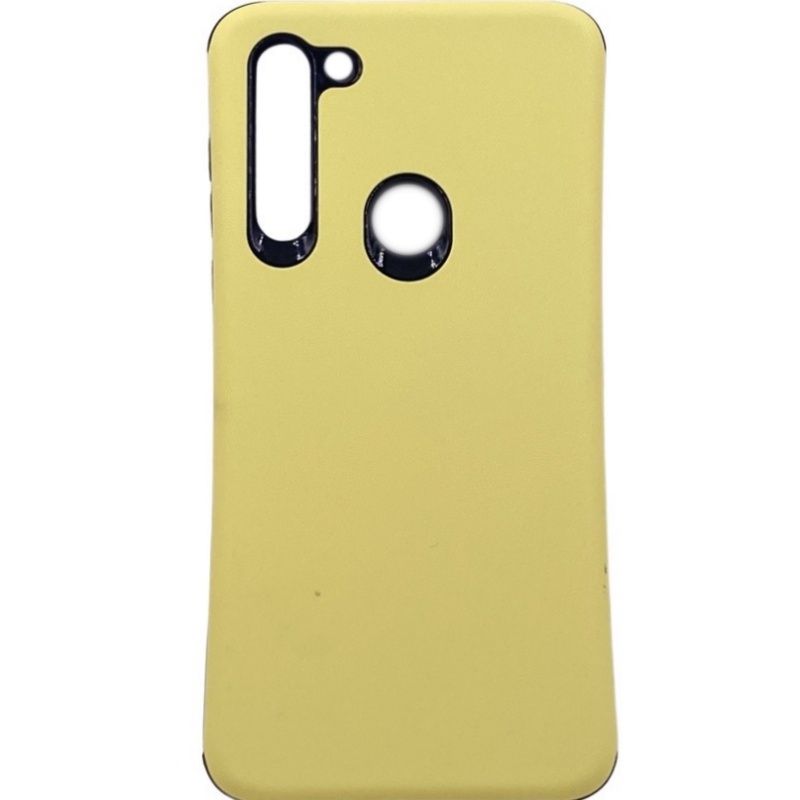 Capa Anti Impacto Forrada - Amarelo p/ Moto G8
