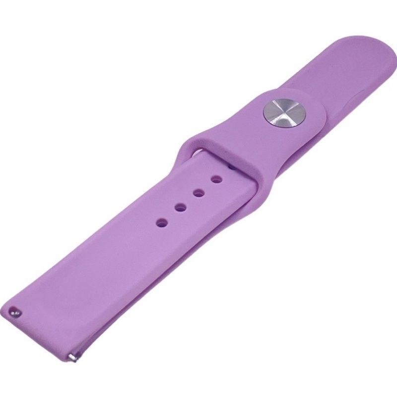 Pulseira Silicone Esportiva 20mm - Rosê