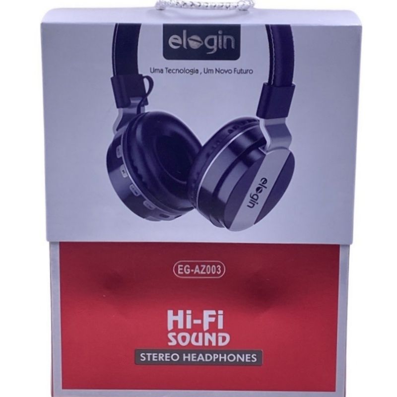 Fone de Ouvido Bluetooth Elogin EG-AZ003 - Preto