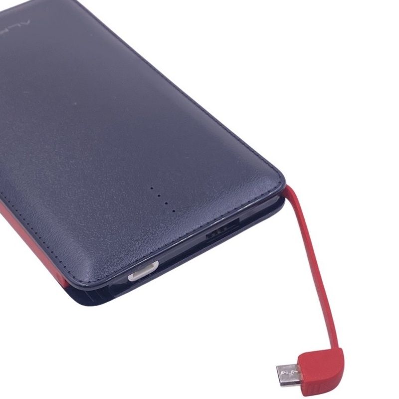 Bateria Extra Portátil Universal Power Bank HRebos Alpha.X E13 Usb - 13000mAh - Preto
