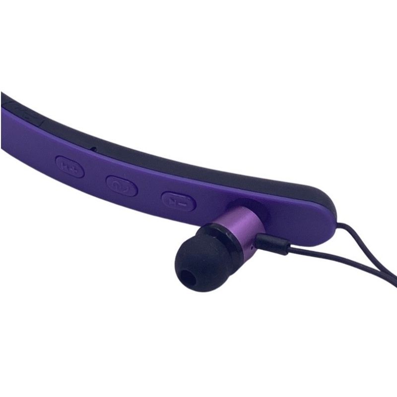 Fone de Ouvido Wireless Earphone H'Maston Cat Ear ZW-29 - Roxo