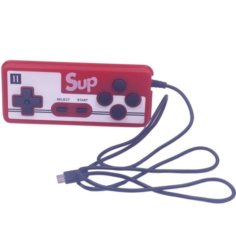 Mini Game Boy Portátil Sup Led 3'' com Controle - Azul