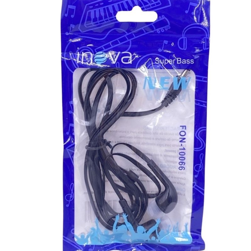 Fone de Ouvido Fon-10066 Inova - Preto