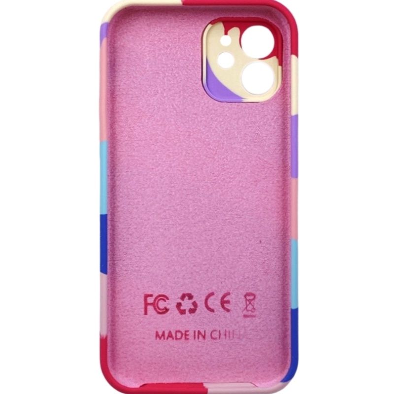 Capa Autêntica Colorful - Lilás/Rosa/Azul