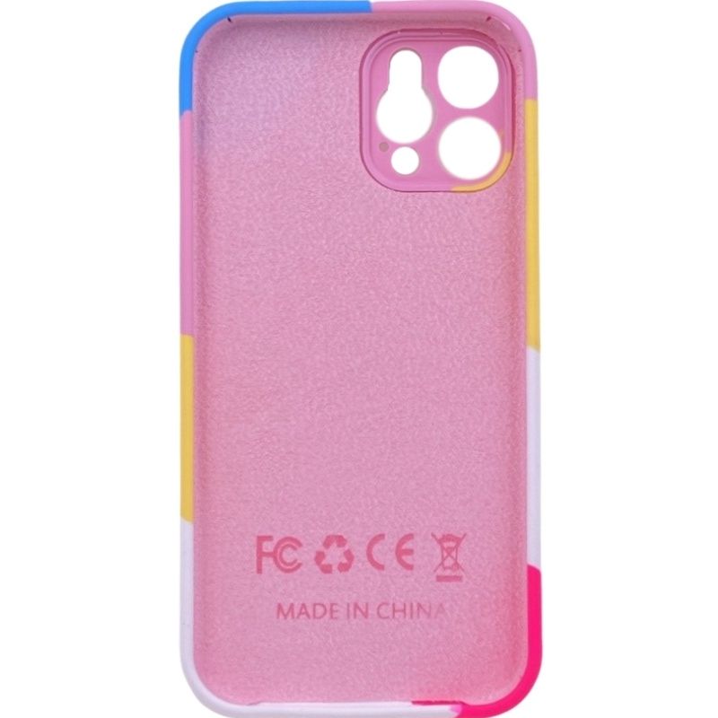 Capa Autêntica Colorful - Rosa/Amarelo/Branco