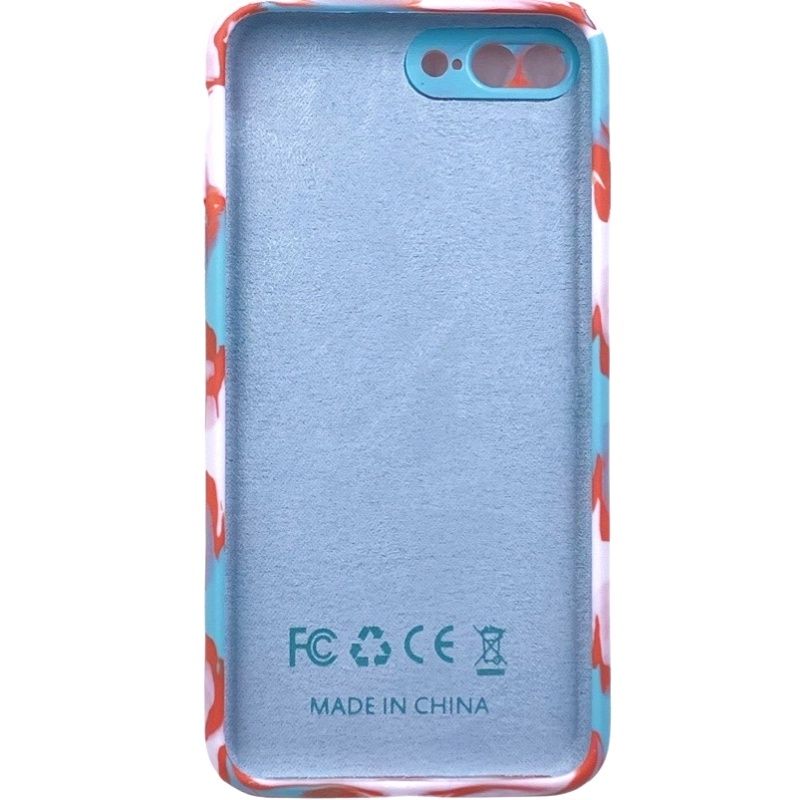Capa Autêntica Colorful - Azul Tiff./Laranja/Branco