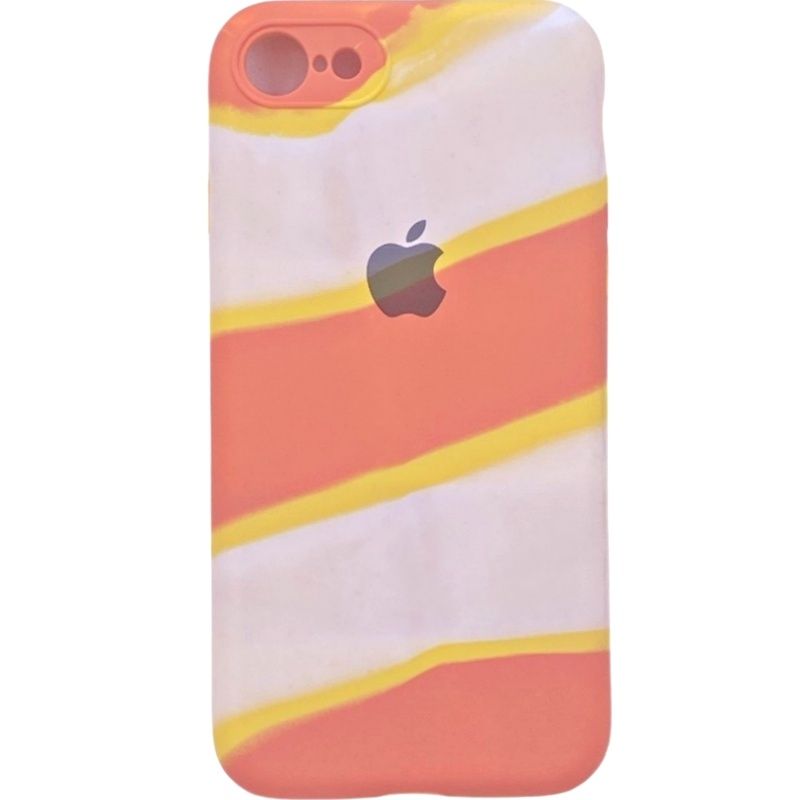 Capa Autêntica Colorful - Coral/Branco p/ IPhone 7G/8G