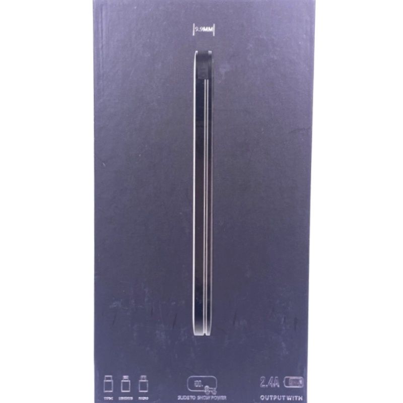 Bateria Extra Portátil Universal Power Bank Gold Luthor Usb - MP-D001 - 10000mAh - Vermelho