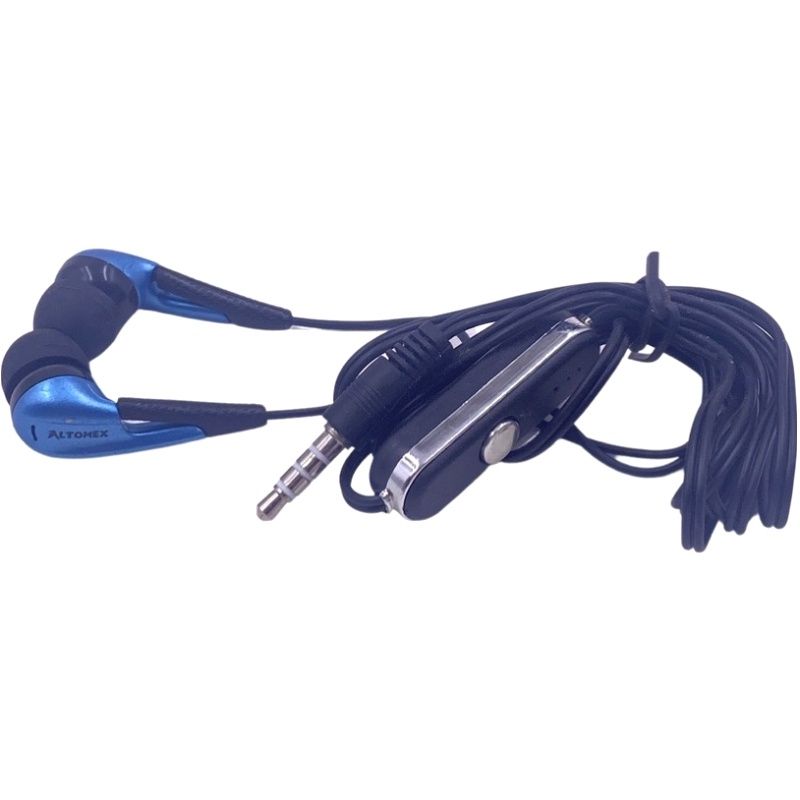 Fone de Ouvido Altomex AL-300mv/AL-600mv - Azul c/ Preto