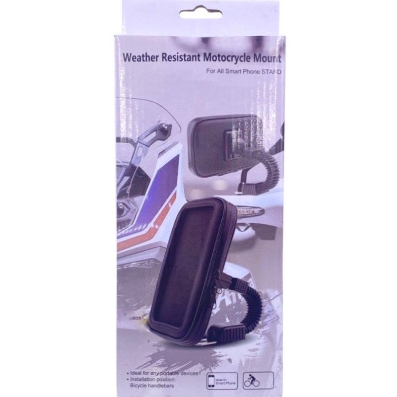 Suporte de Celular para Retrovisor de Motocicleta - 6.3'' Polegadas