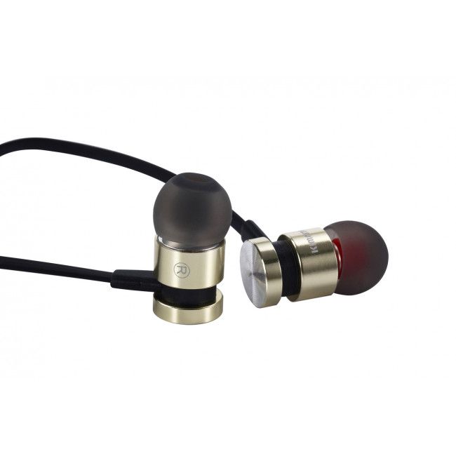 Fone de Ouvido Hi-Fi Kimaster K710 - Dourado