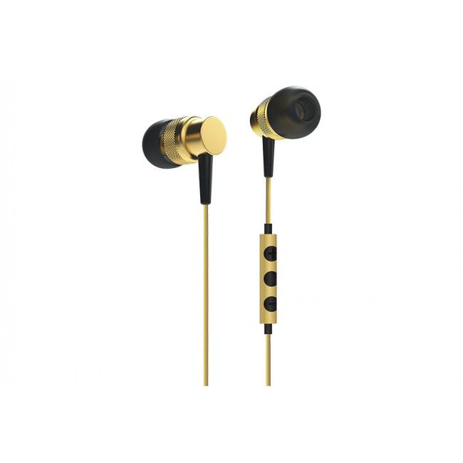 Fone de Ouvido Hi-Fi Kimaster K770 - Dourado