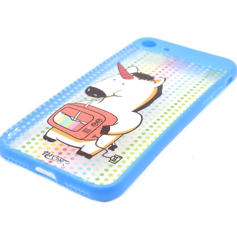 Capa Netcase Auto Focus Unicorn Drink para IPhone 7G/8G - Azul