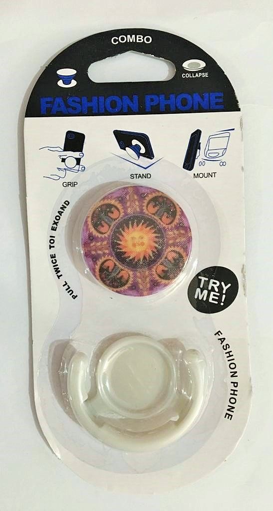 Suporte Pop Socket - Mandala Sol