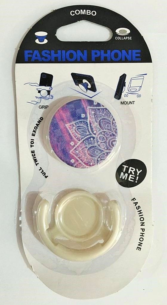 Suporte Pop Socket - Flor de Lótus Renda