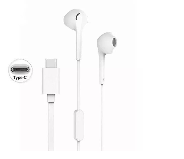 Fone de Ouvido Type C My-025 - Branco