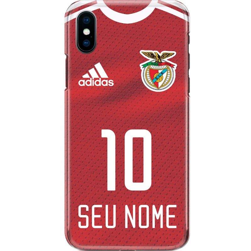 Capa Silicone NetCase Chapada Nome Coleção Times Europeus - S.L Benfica