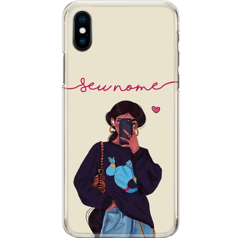 Capa Silicone NetCase Chapada Nome Coleção Disney - Jasmine