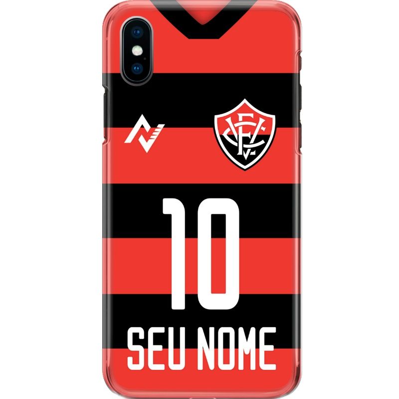 Capa Silicone NetCase Chapada Nome Coleção Times Brasileiros - Leão da Barra