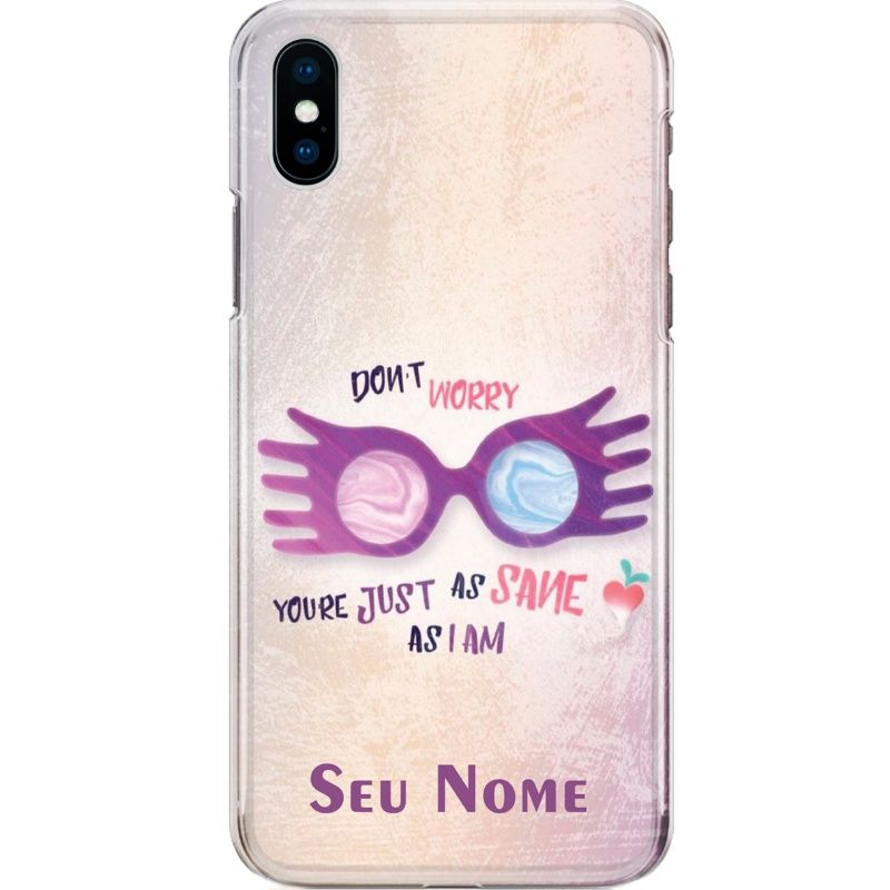 Capa Silicone NetCase Chapada Nome Coleção Harry P.tter - Luna Lovegood Phrase