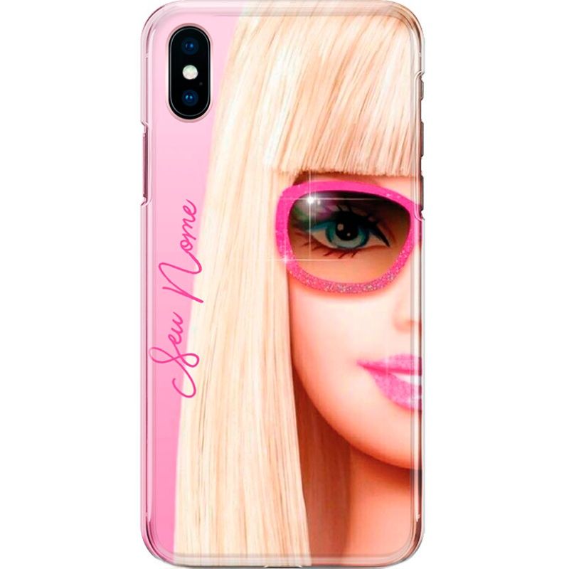 Capa Silicone NetCase Chapada Nome Coleção Barbie - Girl Doll