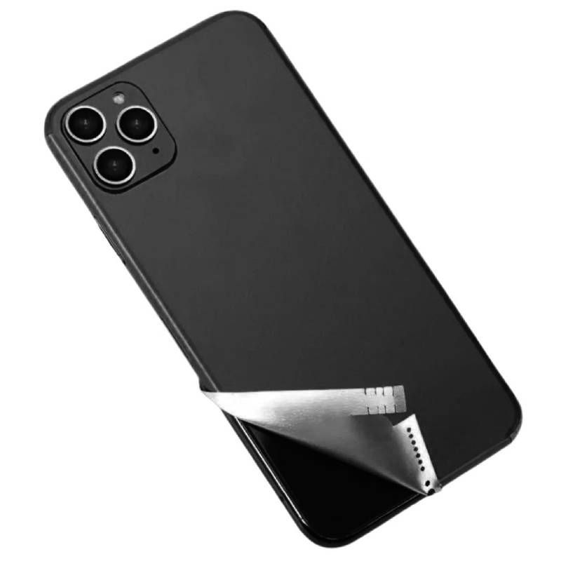 Película Traseira Adesiva para IPhone - Preto