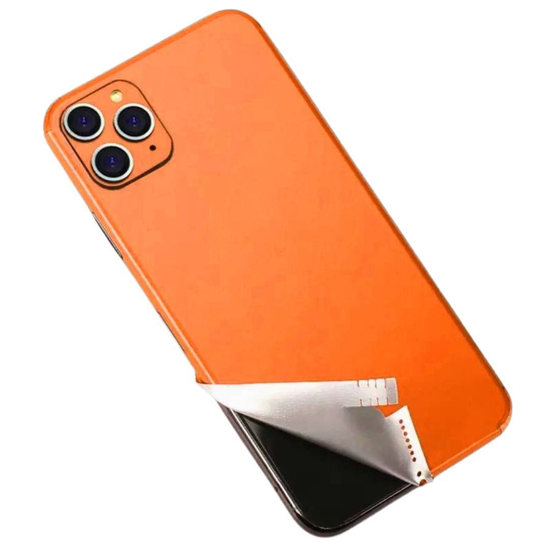 Película Traseira Adesiva para IPhone 7 Plus - Laranja