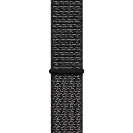 Pulseira Nylon Loop Color para SmartWatch 42mm - Preto/Vermelho